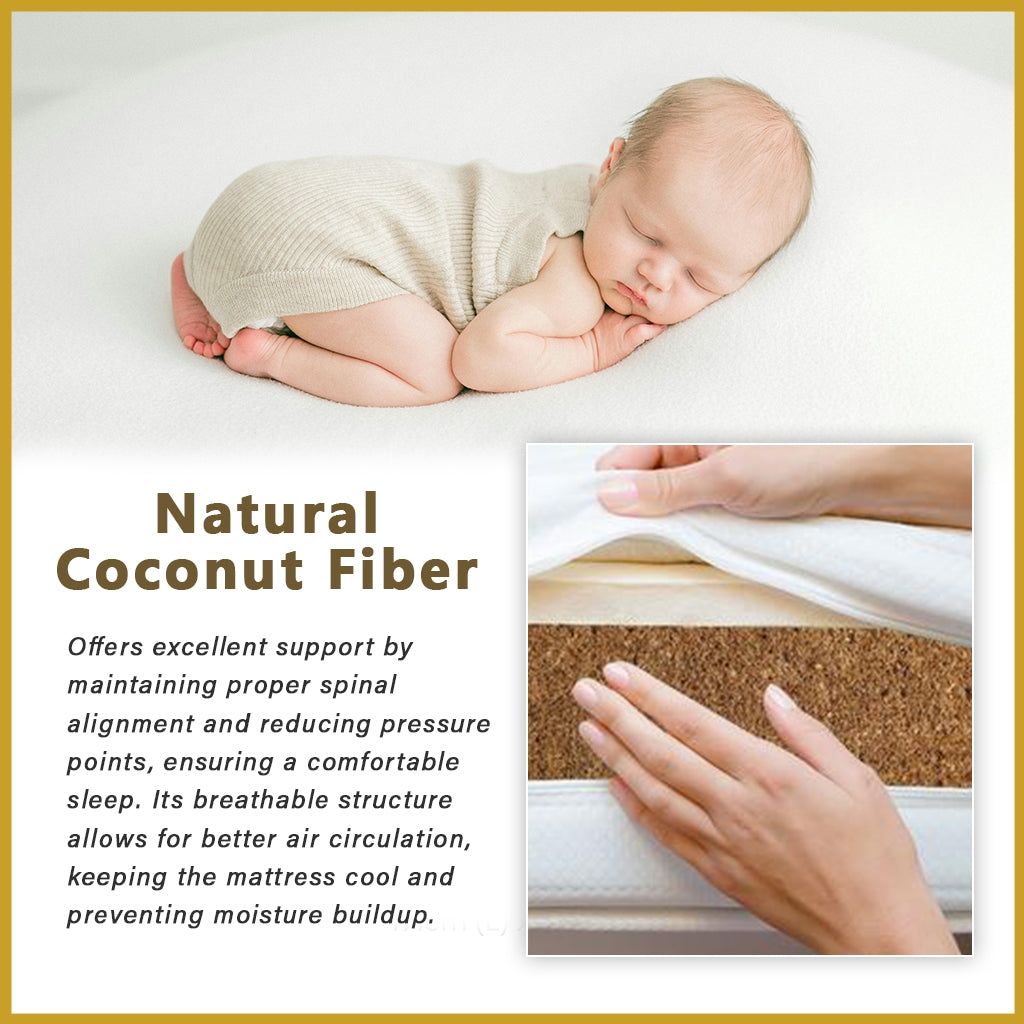 Honey Natural Zen 7" Coconut Fibre Mattress -All Sizes Available