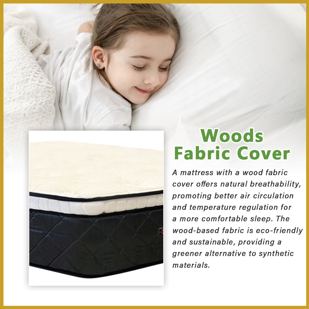 Therapedic Spinal Feel 14" Mattress Pocketed Spring w/ Natural Latex- All Sizes