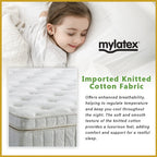 MyLatex CAPRI 10" Natural Latex Mattress Orthopedic - All Sizes Available