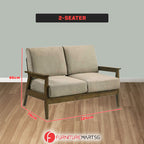 Norad 1+2+3 Seaters sofa with Coffee Table Solid Wood Living Room Furnitures