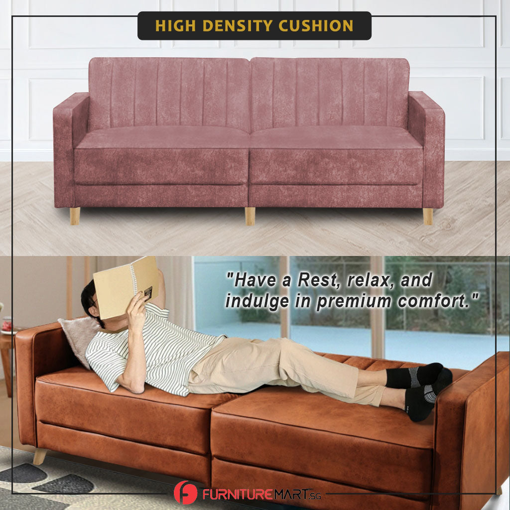 Holly 3-Seater Sofa BedHigh Density Foam Cushion w/ PetFriendly Options
