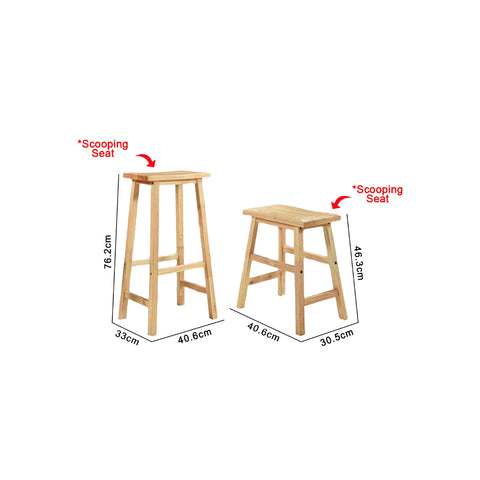 Image of Diego Series 5 Stool Collection - Dining Chair Bar Stool