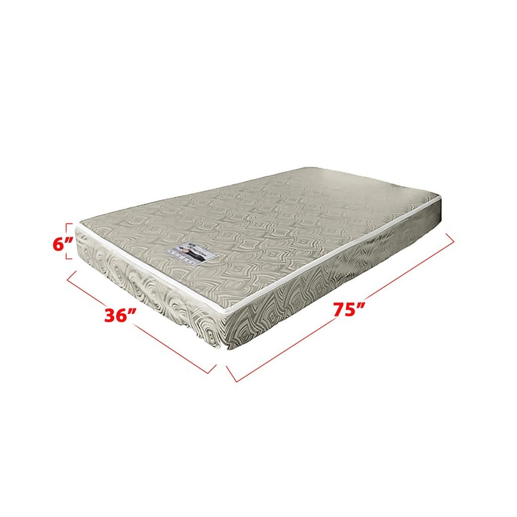 GUB Twisty Double Decker Solid Wood Structure Simple Design Budget Kid Bunk Bed Standard Single Suitable Small Space w/ Mattress Option