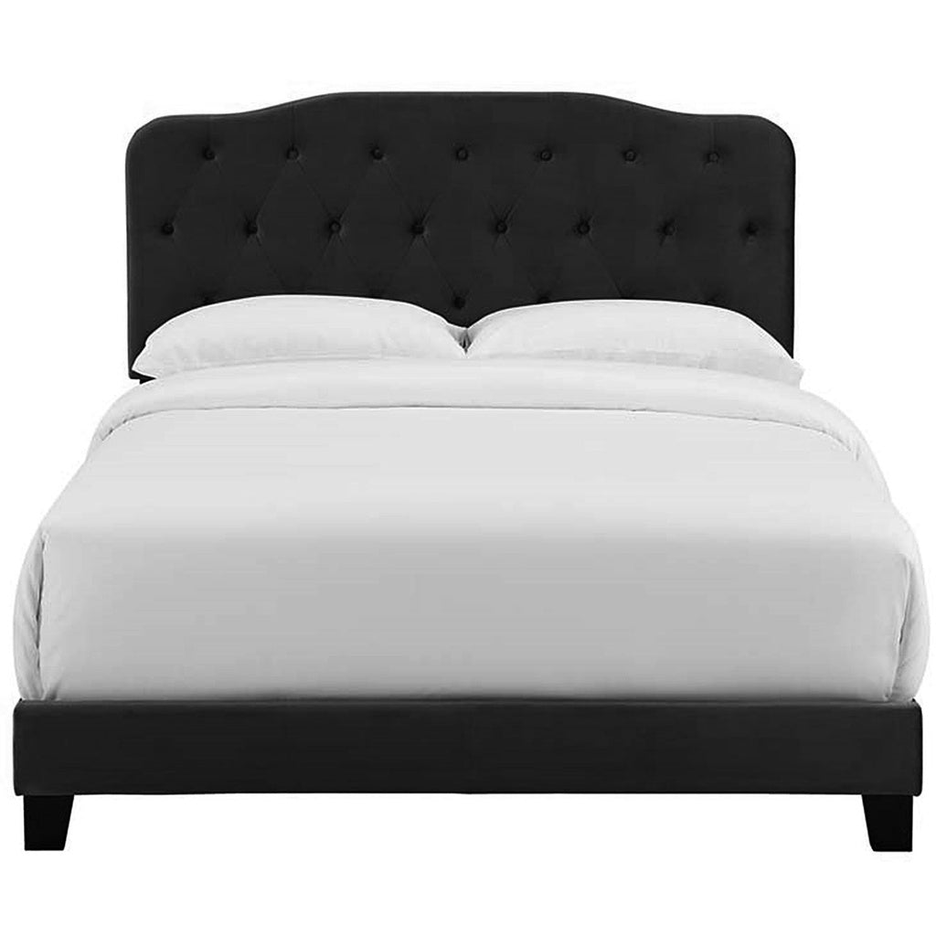 Amelia Queen Size Platform Bed Frame w/ Mattress Option In 2 Colours