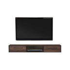 Pollian 4FT/5FT Floating TV Console with Back Panel LED Backlight in 2 Colours