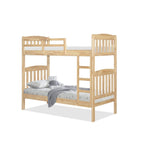 Lincy Single  Bunk Bed Double Decker Bed Frame Solid Rubberwood