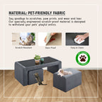 Talen Coffee Table with 2 pcs Stool - with PetFriendly Options