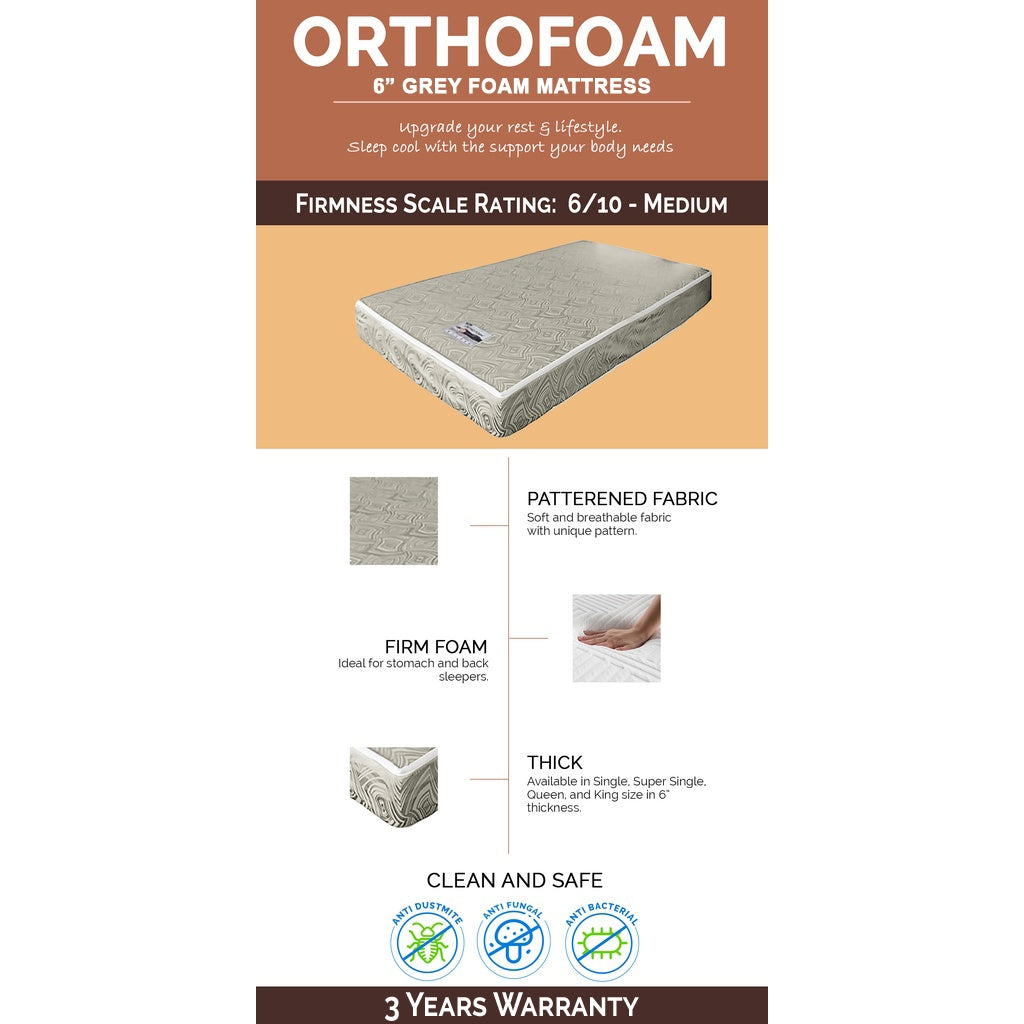 Jenie Single Size Metal Bed Frame in White, Black - W/ Mattress Option