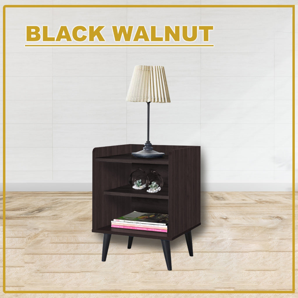 Arius CARB-P2 Certified Board Bedside Table Side Table in Fully Laminated Finish in 6 Colours