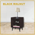 Arius CARB-P2 Certified Board Bedside Table Side Table in Fully Laminated Finish in 6 Colours