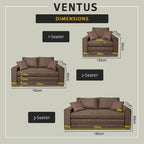 Ventus Japanese Floor Sofa Bed High Density Ergonomic in PetFriendly Material Option