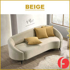 Tyrel PetFriendly 3-Seater Sofa Scratch Resistant Easy Clean Sofa in 2 Colour Available