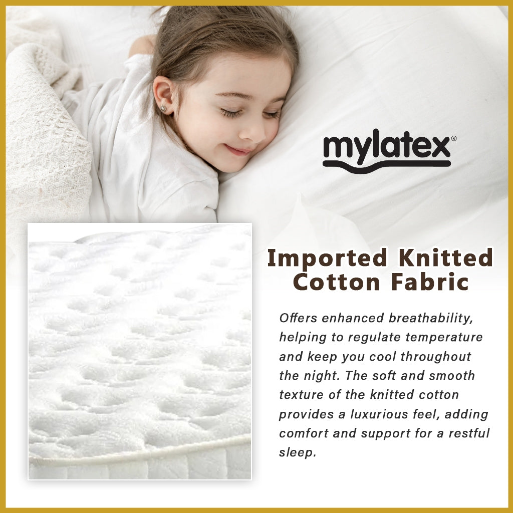 MyLatex COSTA 10" Natural Latex Rubberized Coconut Fibre Mattress - All Sizes Available