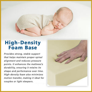 Honey Latex Cool 11" Natural Latex Cooling Silk Mattress - All Sizes Available