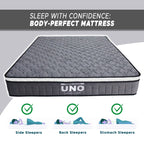 Diomire UNO 10" Mattress - Full Latex Foam w/ Bamboo Charcoal Quilting - All Sizes