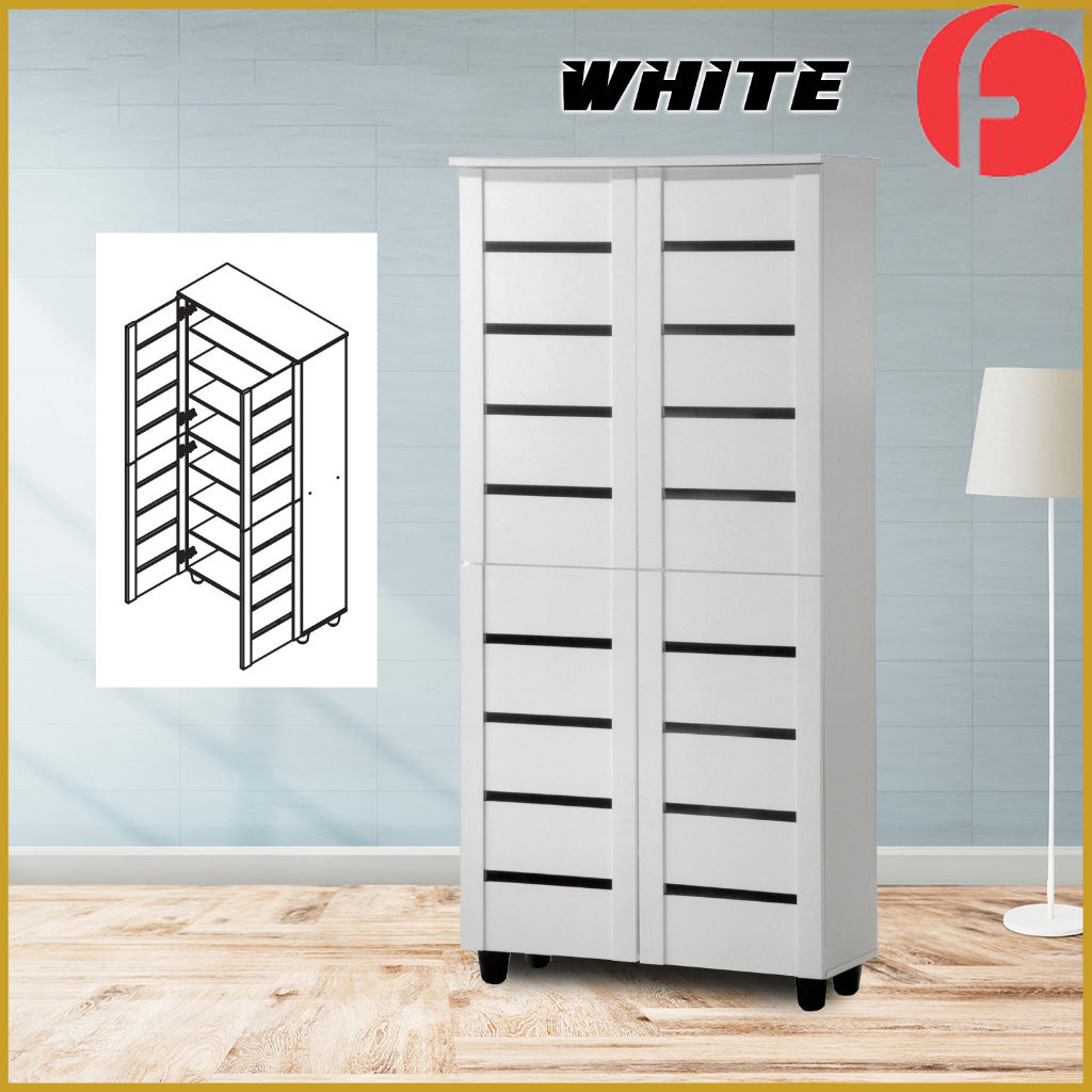 Luca Series Shoe Cabinet Top Quality Material in 2 Colors