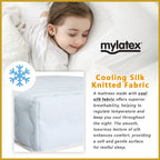 MyLatex ANSON 10" Natural Latex Mattress, Coconut Fibre, Cooling Silk Fabric - All Sizes