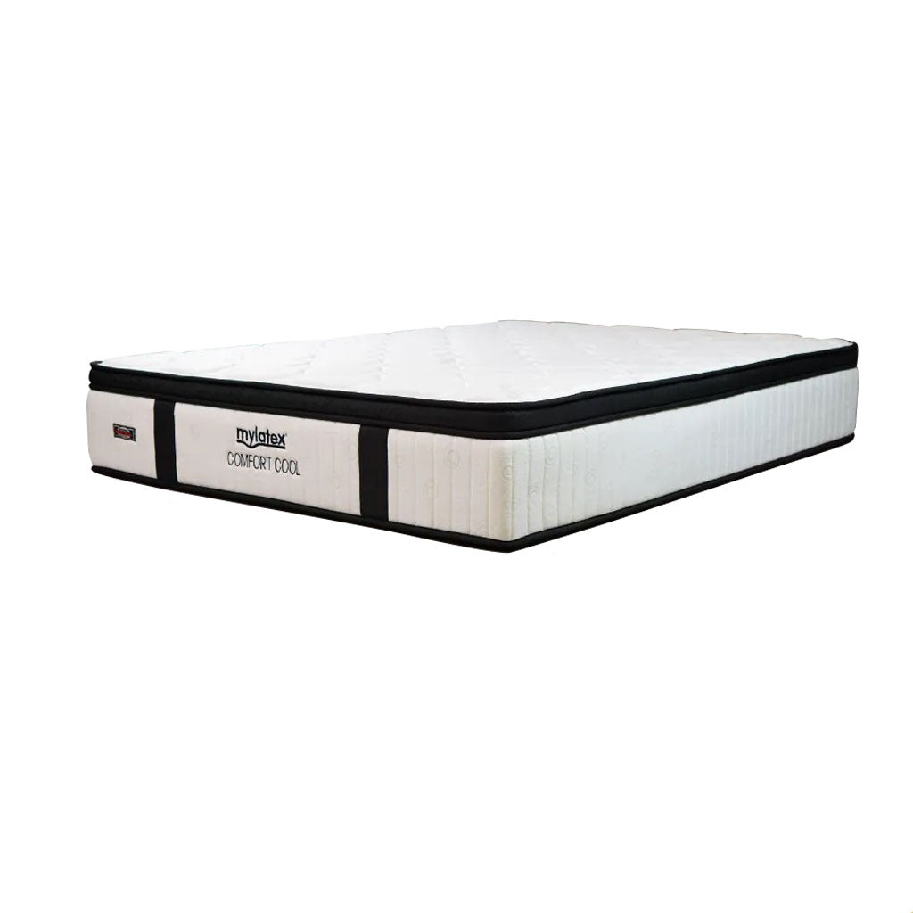 MyLatex 12" Comfort Cool Mattress Pocket Spring w/ Latex Layers - All Sizes Available
