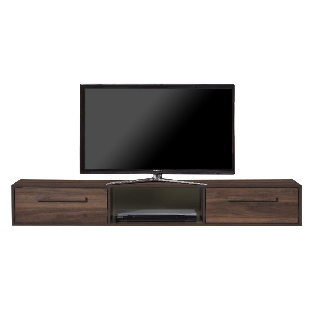 Pollian 4FT/5FT Floating TV Console with Back Panel LED Backlight in 2 Colours