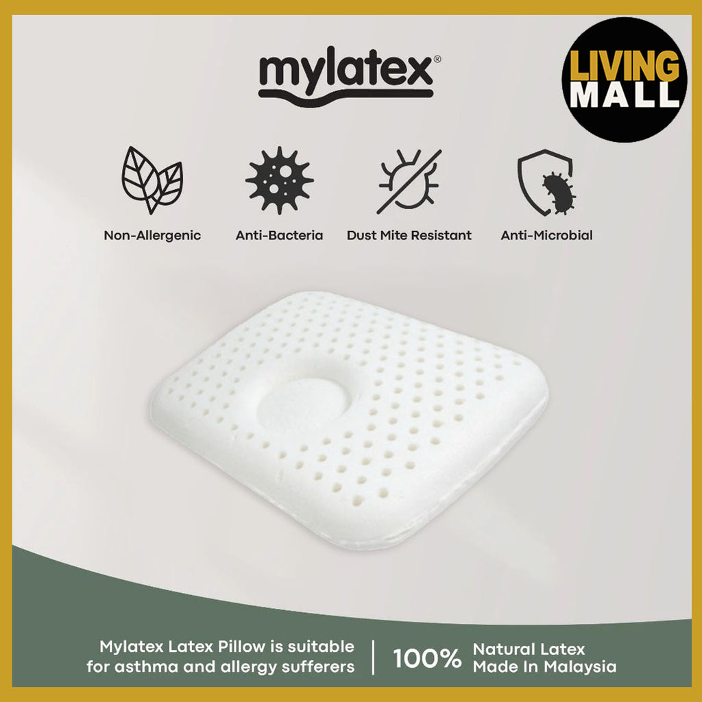 Mylatex Head Shaping Pillow 100% Pure Natural Latex Anti-Bacteria.