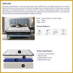Honey Latex Cool 11" Natural Latex Cooling Silk Mattress - All Sizes Available