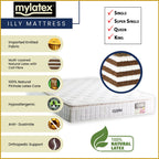 MyLatex ILLY 10" Natural Latex Mattress, Multi-Layered Coconut Fibre - All Sizes