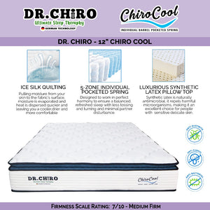 DR CHIRO Garcy Storage Bed Frame Pet Friendly Fabric/Faux Leather - With Mattress Option