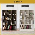 Kasen Series Display Cabinet Book Shelves Open Cabinet in 2 Colours