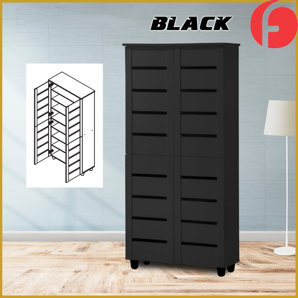 Luca Series Shoe Cabinet Top Quality Material in 2 Colors