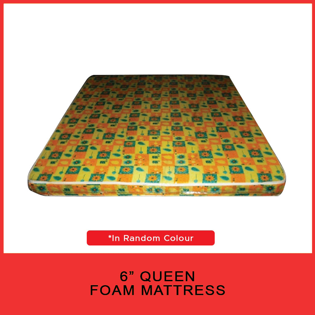 4"/6"/8" Comfort Foam Mattress High Density Foam Premium Quilt - All Sizes Available