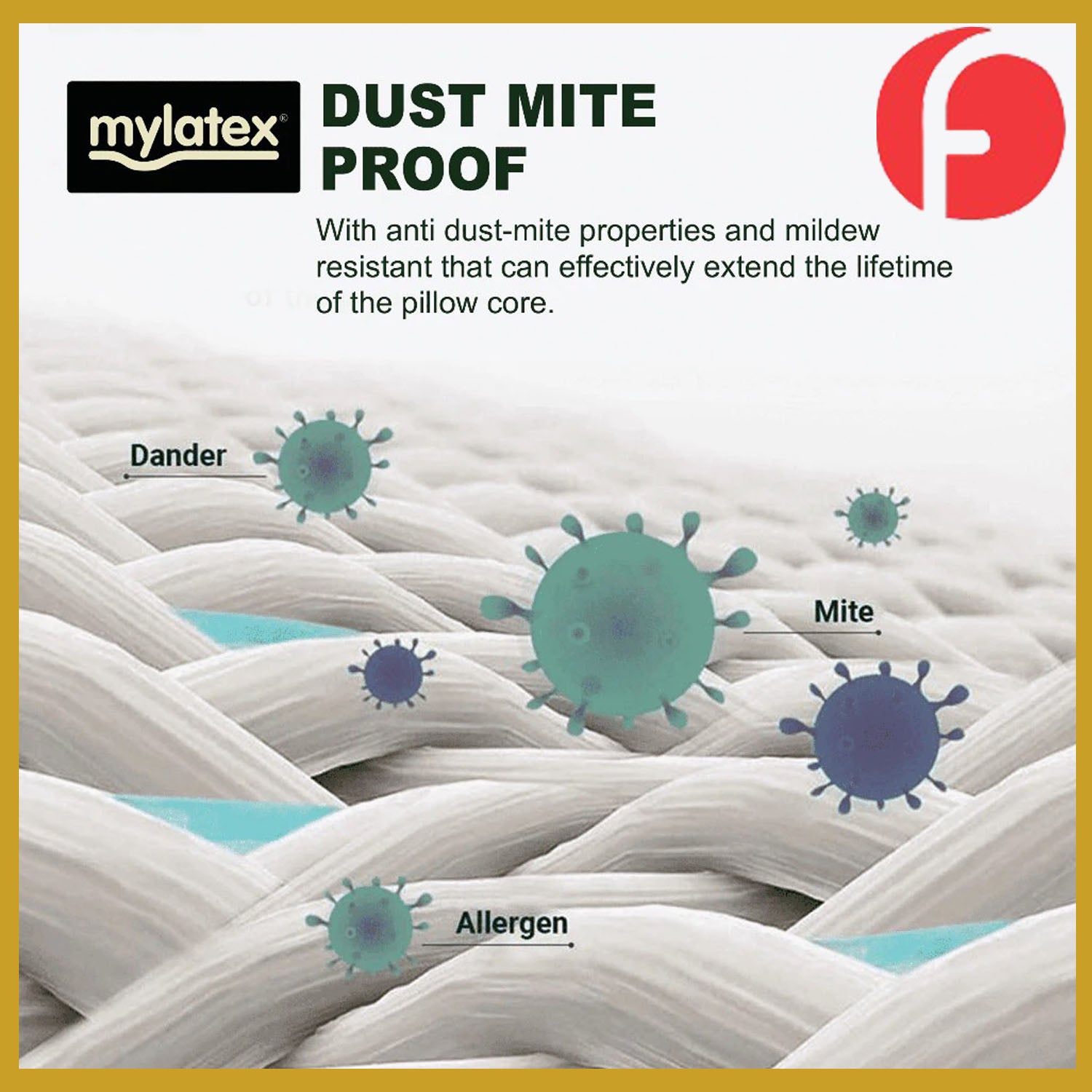 MyLatex Nero basic 100% Natural Latex Topper | Latex Mattress Topper, Hypoallergenic.