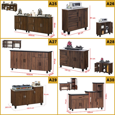 Image of Forza Low Kitchen Cabinet In 30 Designs