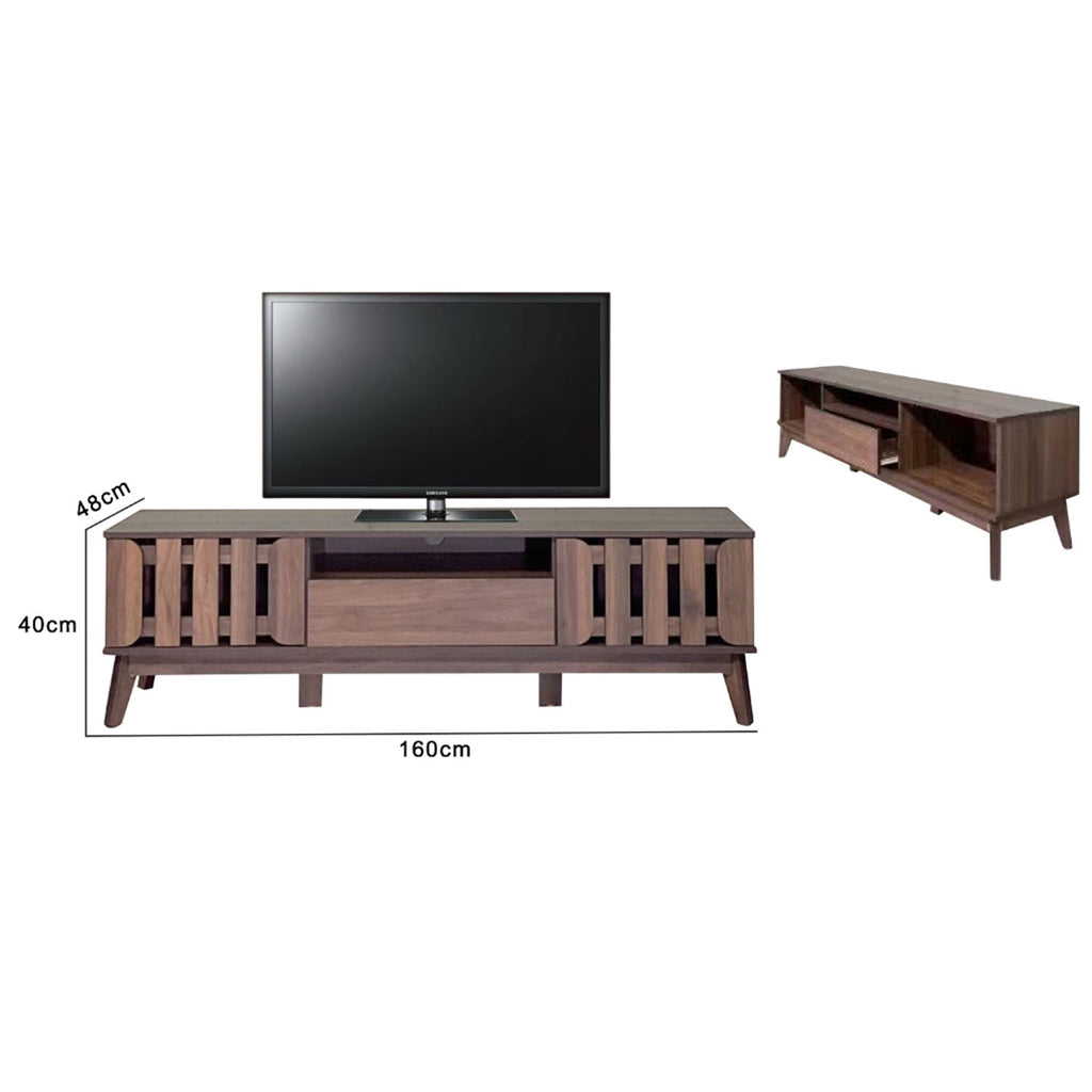 Thalia Series 6 Premium TV Console with Compartment/Drawer Storage