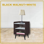 Arius CARB-P2 Certified Board Bedside Table Side Table in Fully Laminated Finish in 6 Colours