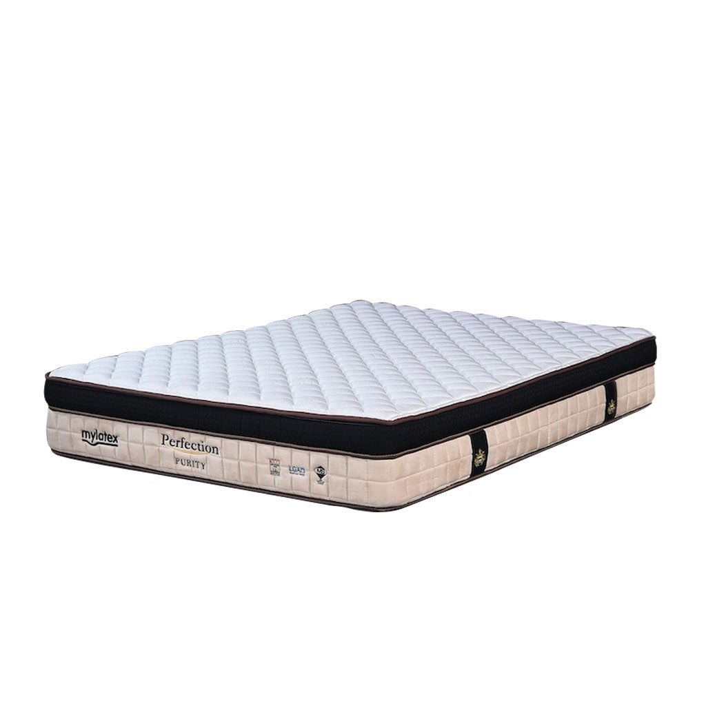 MyLatex PURITY 11" Mattress Natural Latex, Memory Foam, Nano Silver Cover - All Size