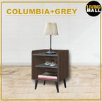 Arius Bedside Table Side Table in Fully Laminated Finish in 6 Colours