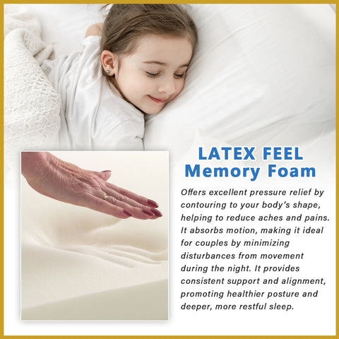 Image of King Koil Simplicity CARE 12" Mattress Flax Linen Collection - w/ Pillow - All Sizes