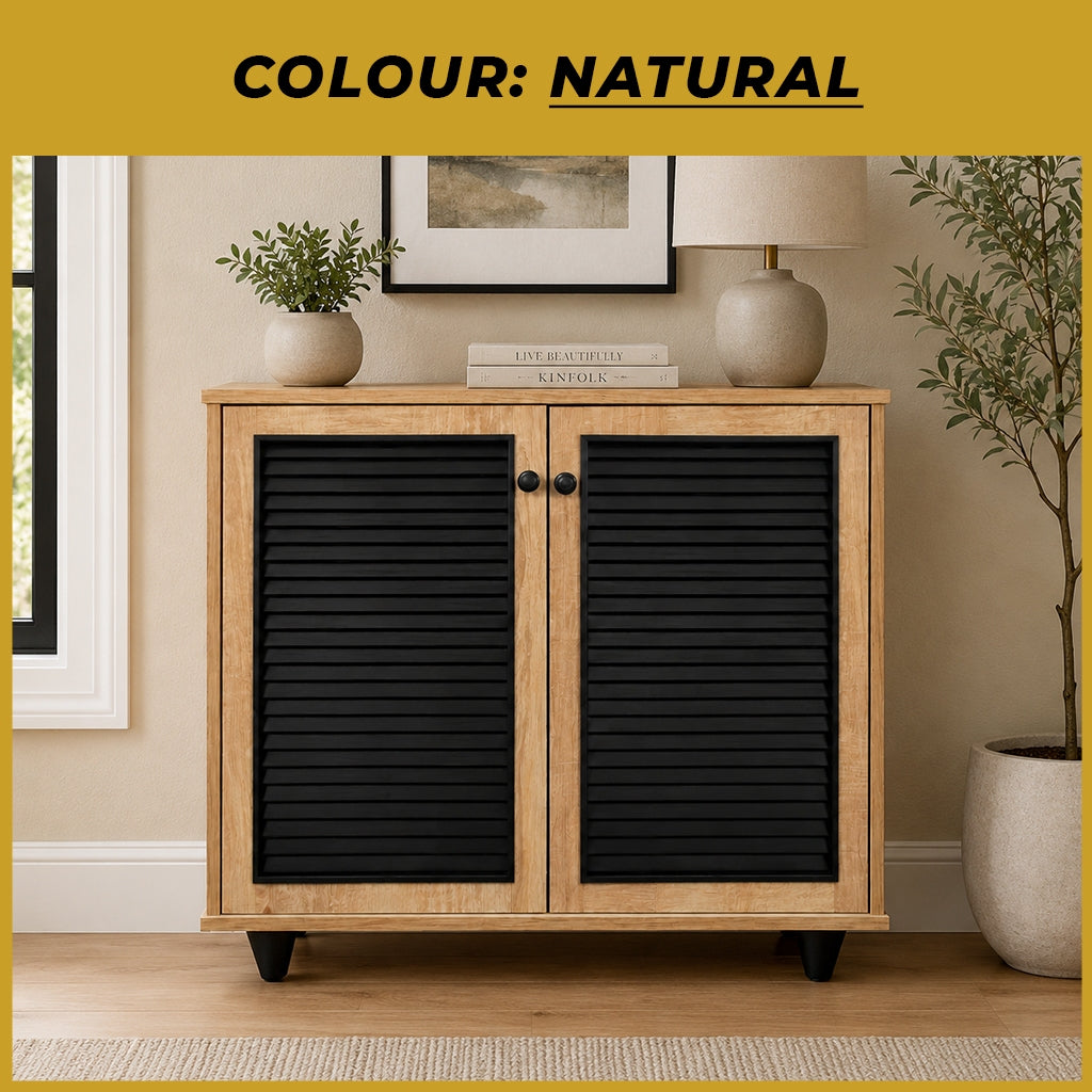 JULIA CARB-P2 Certified 2 Doors 3 Doors Shoe Rack / Shoe Cabinet With Free Installation
