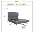 Ashe Series Divan Bed Frame in 3 Model Designs w/ PetFriendly Scratch-resist -All Sizes