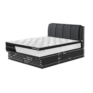 Angela Storage Bed Frame SBD12" PetFriendly In 50 Colors / With Mattress Option