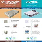 Frances B Single Metal Loft Bed Frame with Built-in Table and Shelves - w/ Mattress Option