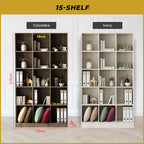 Kasen Series Display Cabinet Book Shelves Open Cabinet in 2 Colours