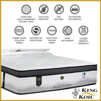 King Koil Hospitality Suites 13.3" Mattress Extended Life Collection -w/ Pillow- All Size