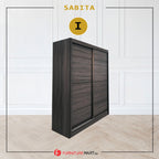 Sabita Series 5ft Sliding Wardrobe Scratch Resistant in 11 Designs