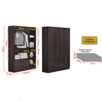 Toluca Bedroom Set Series 3 Includes Wardrobe/Bed Frame/Mattress In Single And Super Single Size.Free Installation