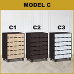 ENYA CARB-P2 Certified Board Premium Shoe Cabinet Soft Closing Fully Laminated Back Panel