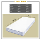 King Koil Mattress Protector Hypoallergenic Mattress Topper with Elastic Band - All Size