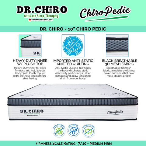 Image of Dr Chiro Rozzy 14" SBD Storage Bed Pet Friendly Scratch-proof Fabric - With Mattress Add-On