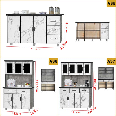 Image of Forza Low Kitchen Cabinet In 30 Designs