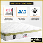 MyLatex LEXINGTON 11" Natural Latex, Coir Fibre Mattress w/ Bamboo Yarn Cover - All Size